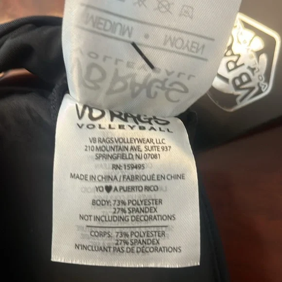 NWT VB Rags Hobbies Quick-Dry. Strappy Racerback Sports Bra. Size M. - Picture 11 of 12